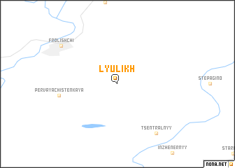 map of Lyulikh