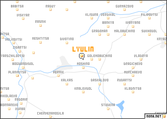 map of Lyulin