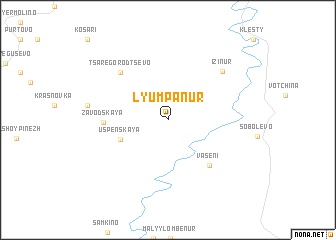 map of Lyumpanur