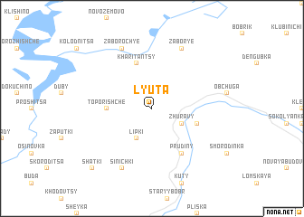 map of Lyuta