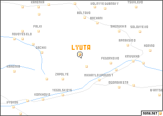 map of Lyuta