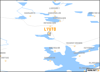 map of Lyuto