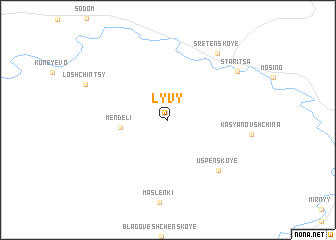 map of Lyvy