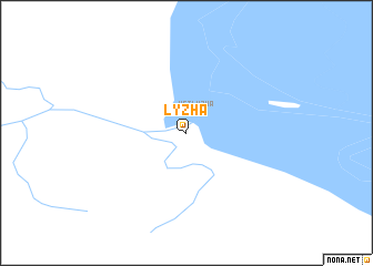 map of Lyzha