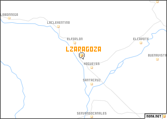 map of L. Zaragoza
