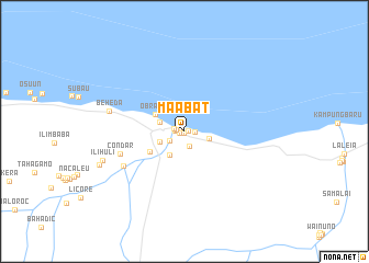 map of Maabat