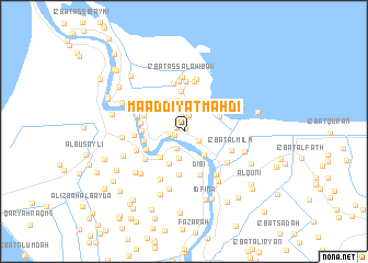 map of Ma‘addīyat Mahdī