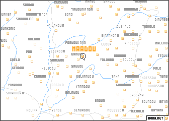 map of Maadou