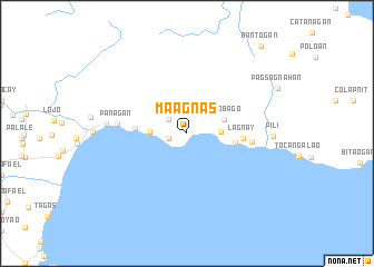 map of Maagnas