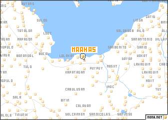 map of Maahas