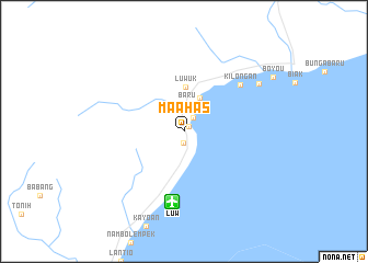 map of Maahas