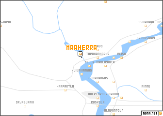 map of Maaherra