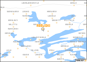 map of Maajoki