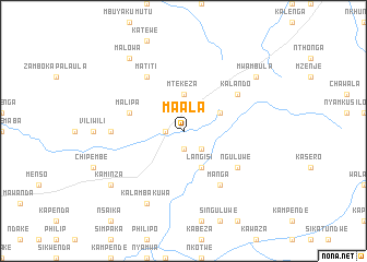 map of Maala