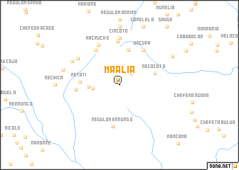 map of Maalia