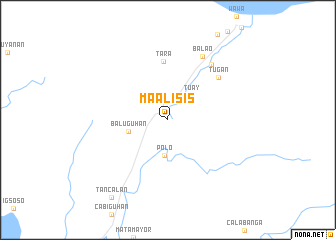 map of Maalisis