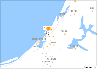 map of Ma‘ālī