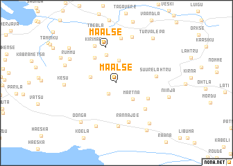 map of Maalse