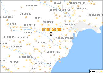 map of Maam-dong