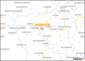 map of Maameria