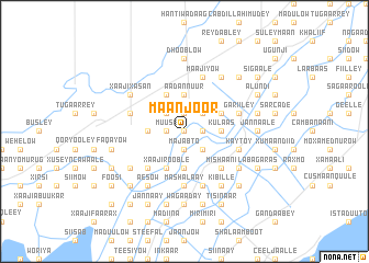 map of Maanjoor