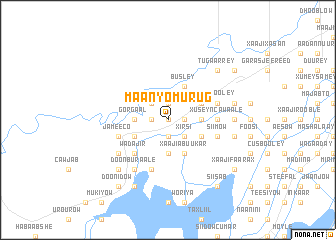 map of Maanyomurug