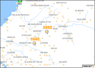 map of Ma-ao