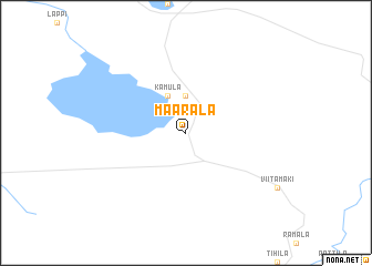 map of Maarala