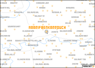 map of Maarif Ben Karrouch