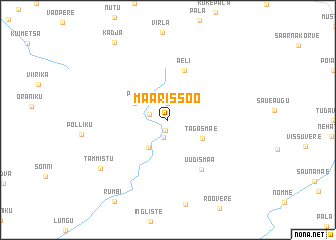 map of Määrissoo