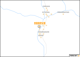 map of Maarka