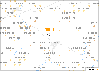 map of Maar