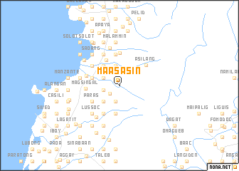 map of Maas-Asin