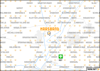 map of Maasband