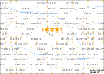 map of Maasboon