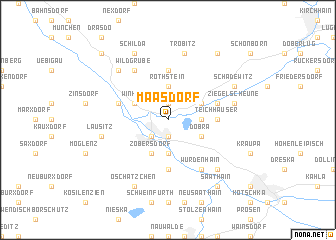 map of Maasdorf