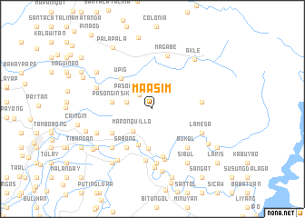 map of Maasim