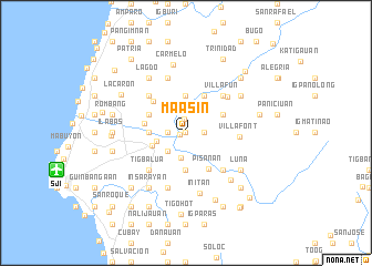 map of Ma-asin