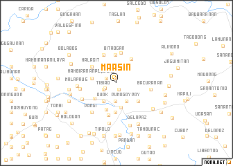 map of Ma-asin