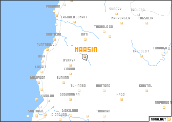 map of Maasin
