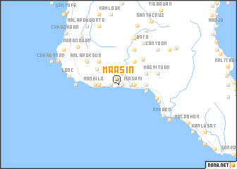 map of Maasin