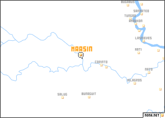 map of Maasin