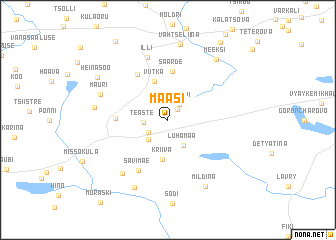 map of Määsi