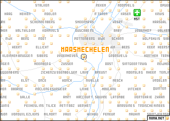 map of Maasmechelen