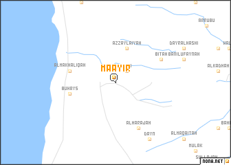 map of Ma‘āyir