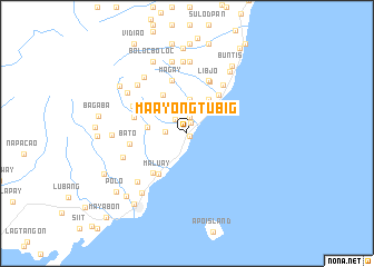 map of Maayongtubig