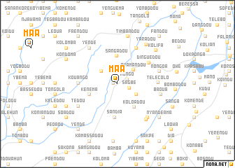 map of Maa