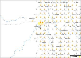 map of Maa