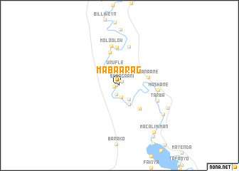 map of Mabaarag