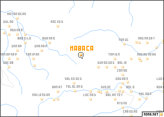 map of Mabaca